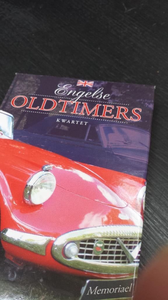 KWARTET - SPEL Engelse OLDTIMERS <> NIEUW <> Ned. Taal, Ophalen of Verzenden, Nieuw, Kwartet(ten)