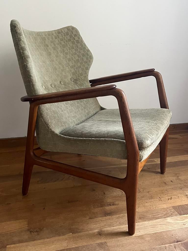 Fauteuil Bovenkamp, Aksel Bender Madsen 87H x 63B x 70D cm, Ophalen, Gebruikt, Jaren 60, Minder dan 75 cm