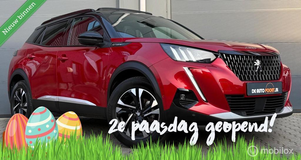 Peugeot 2008 1.2 PureTech GT-Line Pano.dak/Trekhaak/Winterpa, Parkeersensor, Gebruikt, 1199 cc, Bedrijf
