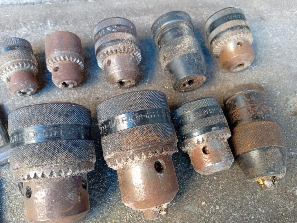 Boorkoppen boormachine boren boorkop, Ophalen of Verzenden