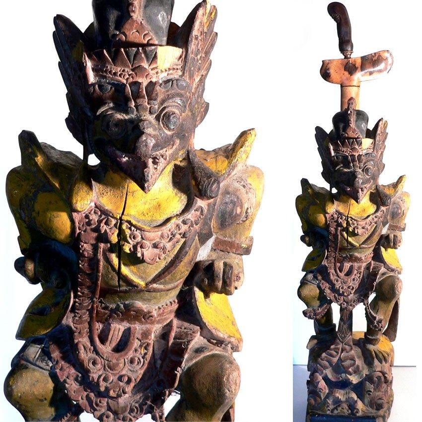 Keris drager PL28 Kris Indonesie Garuda Tribal beeld kunst, Ophalen of Verzenden