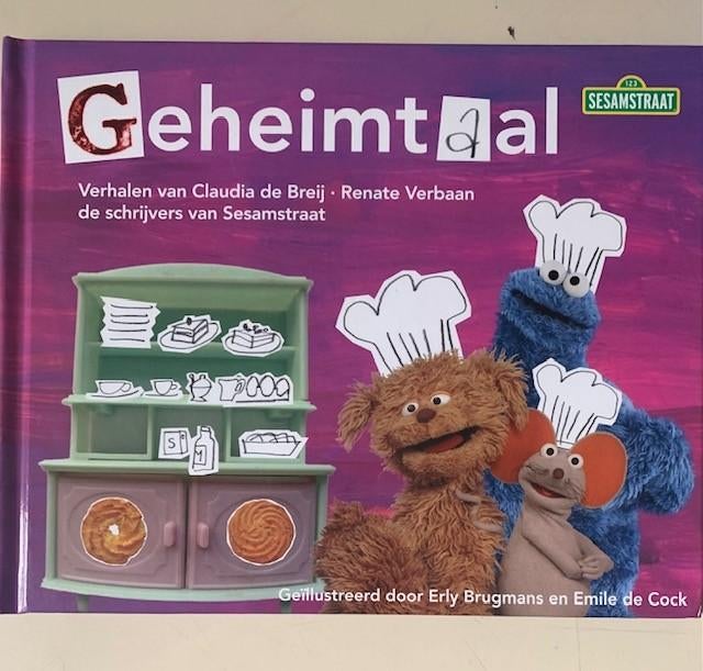Voorlees boek: Geheimtaal - Sesamstraat nog nieuw (B49)), Boeken, Kinderboeken | Kleuters, Fictie algemeen, Nieuw, Ophalen of Verzenden
