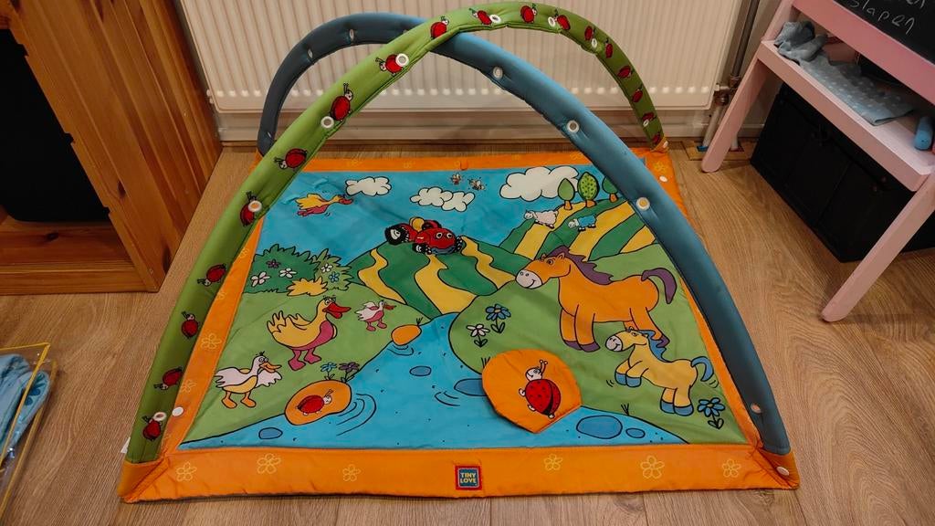 Tiny Love Babygym Speelkleed met Dieren en Muziek, Ophalen of Verzenden, Zo goed als nieuw