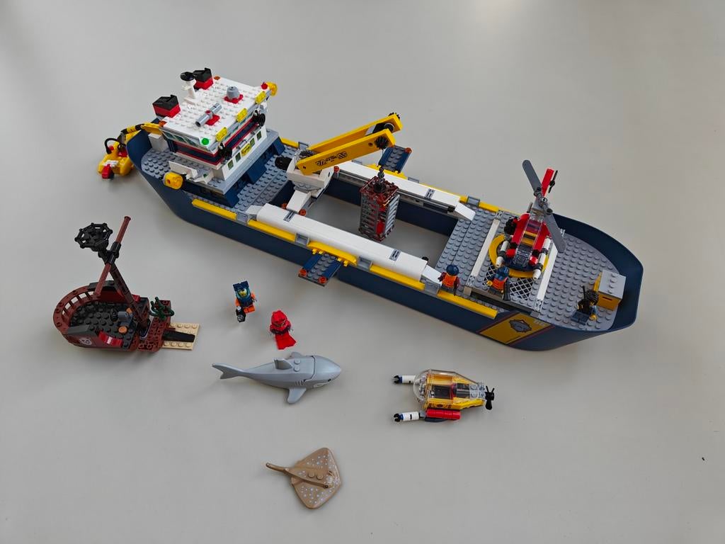 Lego City Oceaan Onderzoeksschip 60266, Ophalen of Verzenden