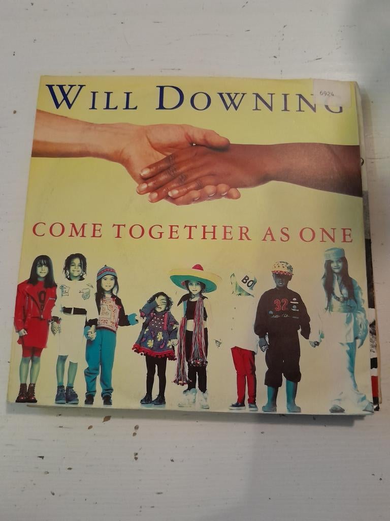 Will dowing 7 inch come together as one, Ophalen of Verzenden, Zo goed als nieuw, Pop