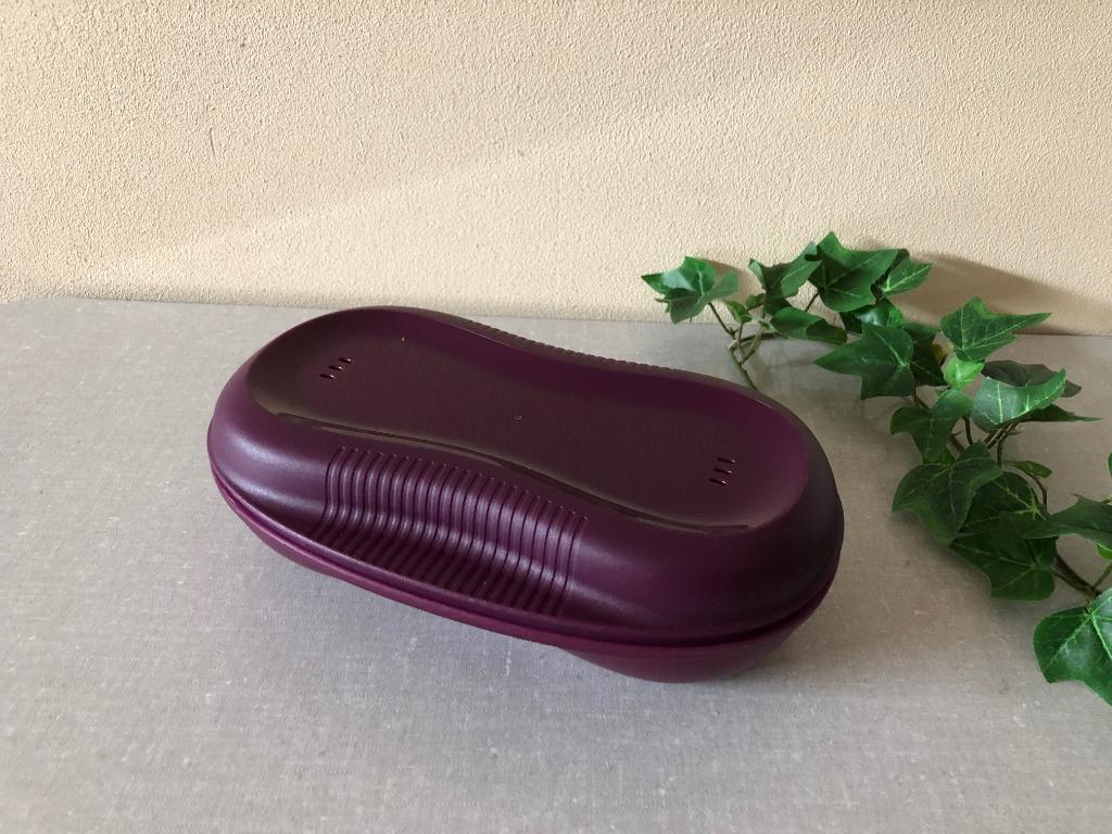 Z.G.A.N. Tupperware Omeletmaker - cake of wentelteefjes, Ophalen of Verzenden, Zo goed als nieuw, Paars, Overige typen