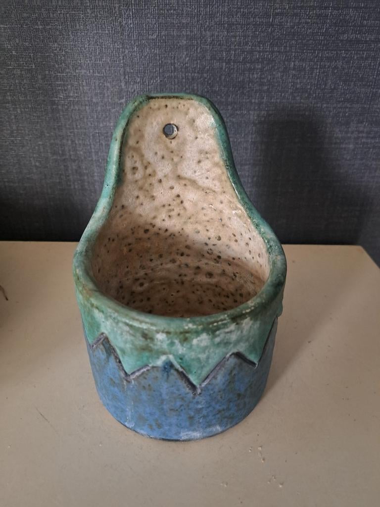 Hannie mein hangpot/vaas gesigneerd, Ophalen of Verzenden