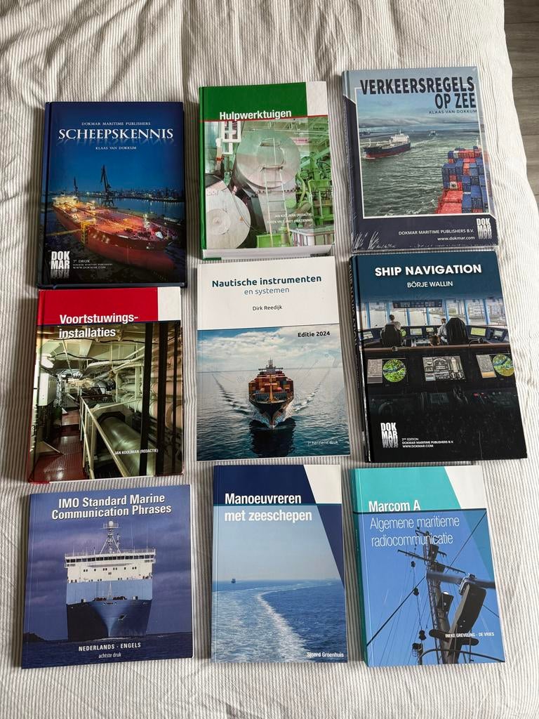 MBO Zeevaartschool Boeken - Diverse Maritieme Vakken, Ophalen of Verzenden, Gelezen, Overige onderwerpen
