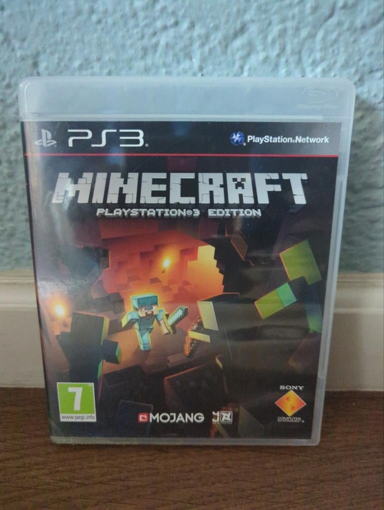 Minecraft PlayStation 3 edition, Spelcomputers en Games, Games | Sony PlayStation 3, 3 spelers of meer, Ophalen of Verzenden, Zo goed als nieuw