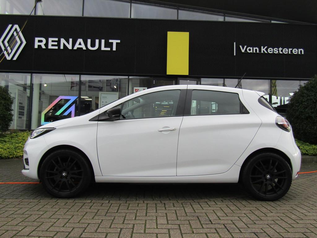 RENAULT Zoe R110 52KWh / (batterijhuur) / 94% SOH / Black Ed, Gebruikt, Zwart, Wit, Origineel Nederlands
