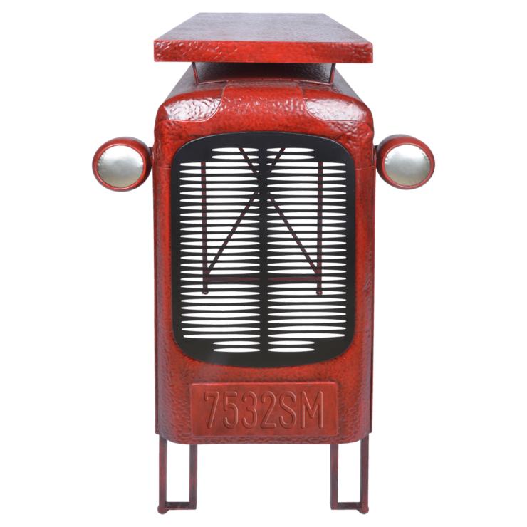 Vintage tractor statafel Rood, Ophalen, Nieuw