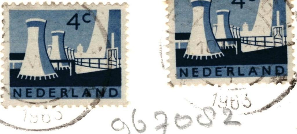 967082 Uddel Gld 1963 Bronstig edelwild edelhert Gelopen, Ophalen of Verzenden, 1960 tot 1980, Gelopen, Gelderland