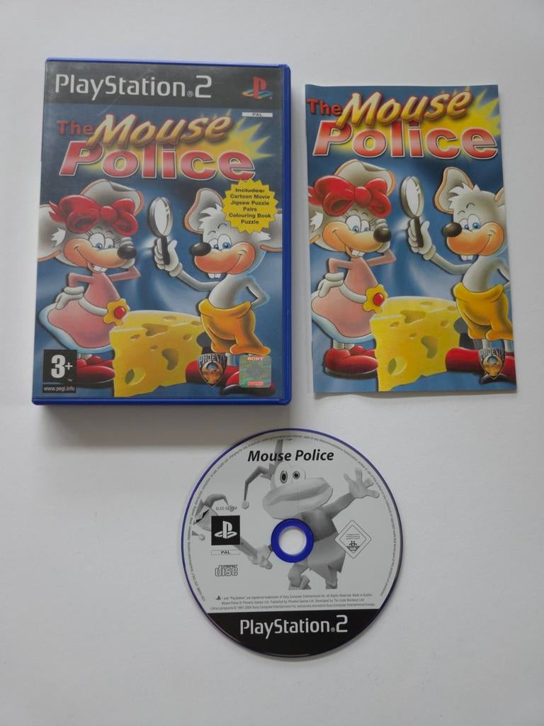 Playstation 2 (PS2) - The Mouse Police, Spelcomputers en Games, Avontuur en Actie, 1 speler, Ophalen of Verzenden, Zo goed als nieuw