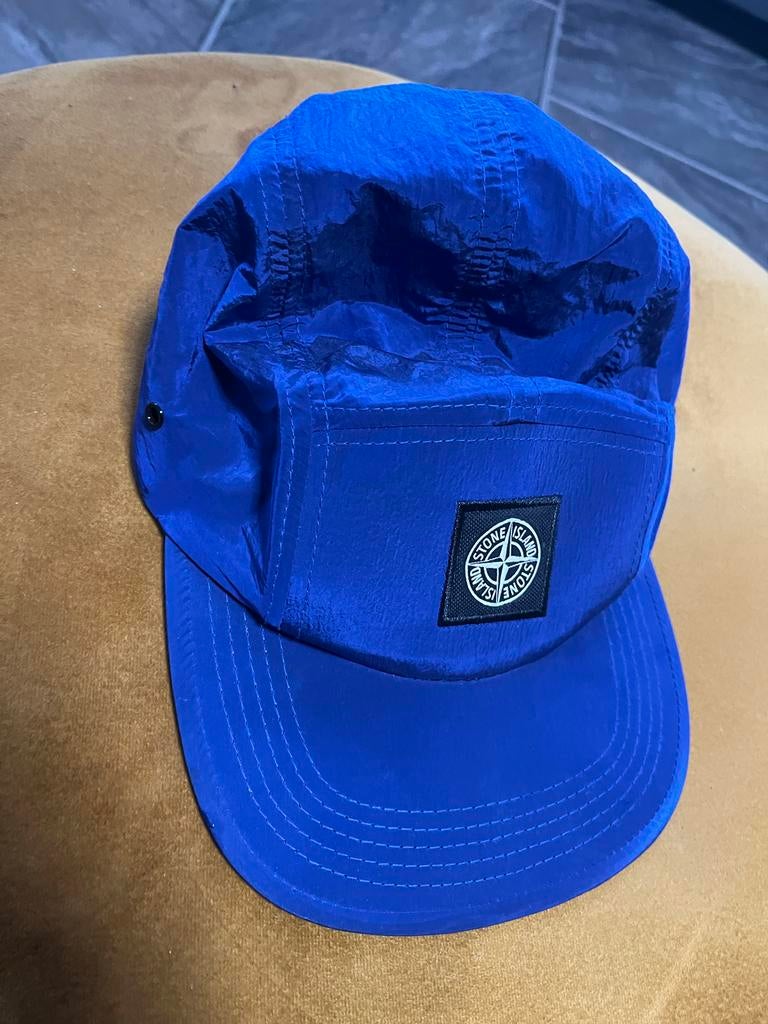 Stone Island 5 Panel Cap - Limited Edition - Origineel, Ophalen of Verzenden, Zo goed als nieuw, One size fits all, Pet
