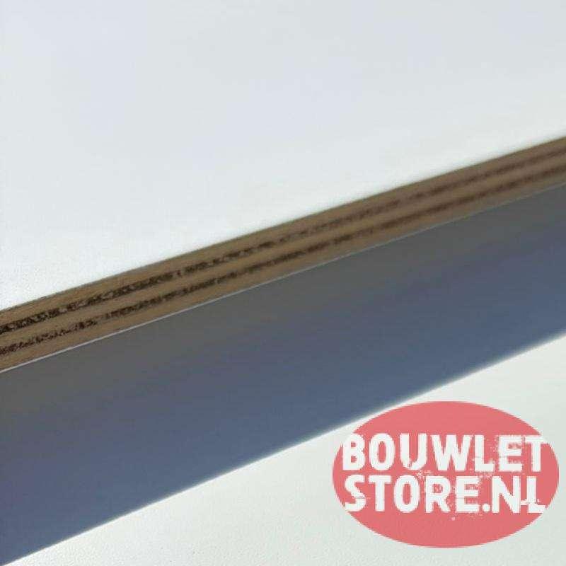 Multiplex 15 mm | Duraprime paint wit | WBP | 2500x1220mm, Niet ingevuld, Multiplex, Minder dan 20 mm, Niet ingevuld