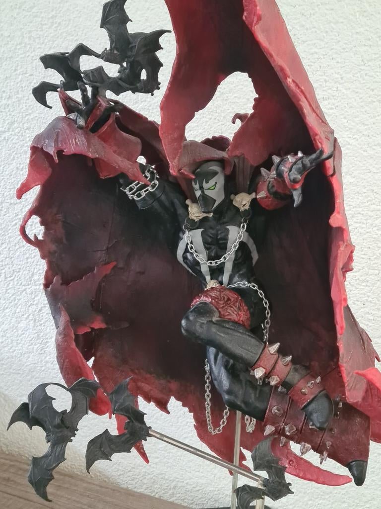 Spawn i043 McFarlane Toys Standbeeld - Gedetailleerd Beeld, Ophalen of Verzenden, Zo goed als nieuw, Actiefiguur of Pop