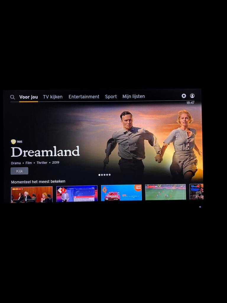 LG 47 inch televisie – goed werkend, Ophalen, 50 Hz, 100 cm of meer, LG