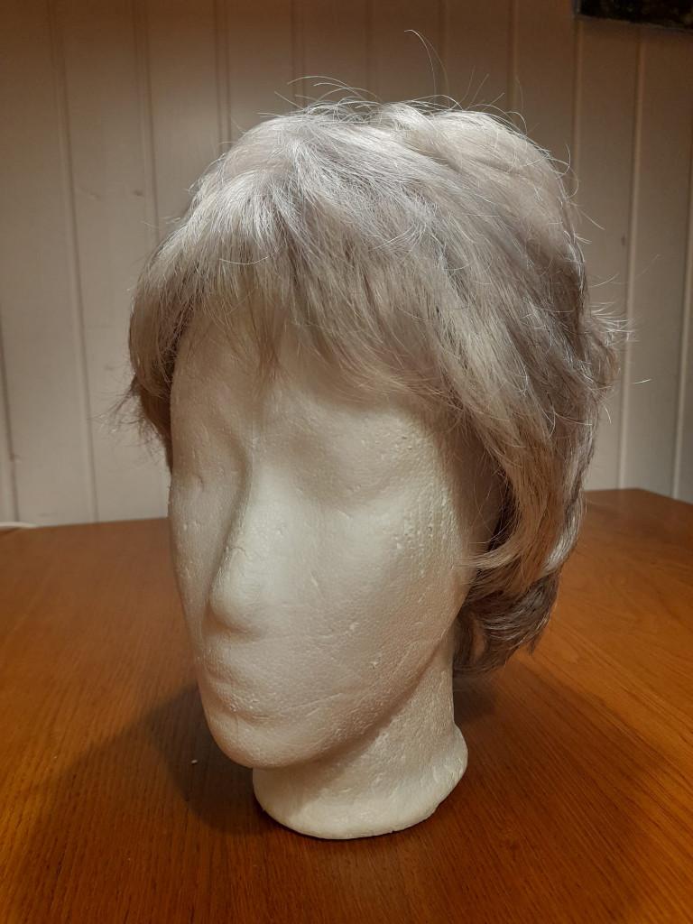 2 haarstukken/pruiken, Ophalen of Verzenden, Gebruikt, Pruik of Haarverlenging