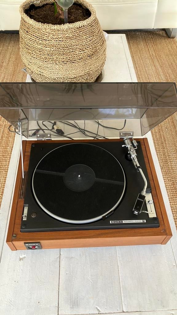 Zeldzame Sony PS-1010 platenspeler, Ophalen, Zo goed als nieuw, Sony