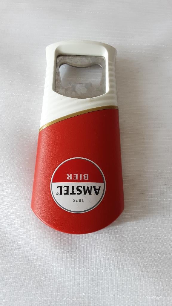 AMSTEL opener, ronde logo, Ophalen of Verzenden, Zo goed als nieuw, Gebruiksvoorwerp