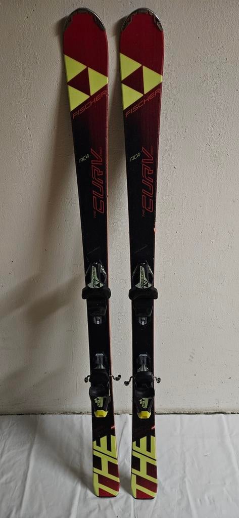 Zgan Fischer RC4 THE CURVE 150cm carve ski gewaxt en geslepe, 140 tot 160 cm, Fischer, Ophalen of Verzenden, Zo goed als nieuw