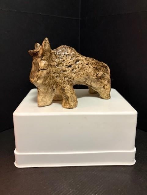 'Bull' ...van Ruscha, Otto keamiek of.......?, Antiek en Kunst, Kunst | Designobjecten, Ophalen of Verzenden