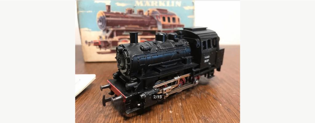 HO Marklin 3000 Stoomtrein., Hobby en Vrije tijd, Modeltreinen | H0, Ophalen, Wisselstroom, Locomotief, Zo goed als nieuw