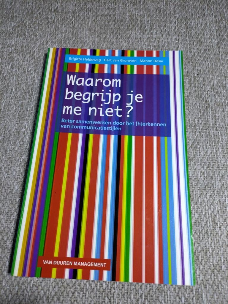 Waarom begrijp je me niet? Beter samenwerken, Ophalen of Verzenden