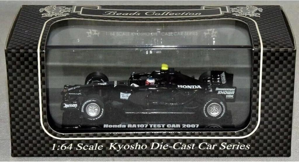 Honda RA107 Test Car 2007 van Kyosho 1/64 No. 06551C, Ophalen of Verzenden, Nieuw, Auto