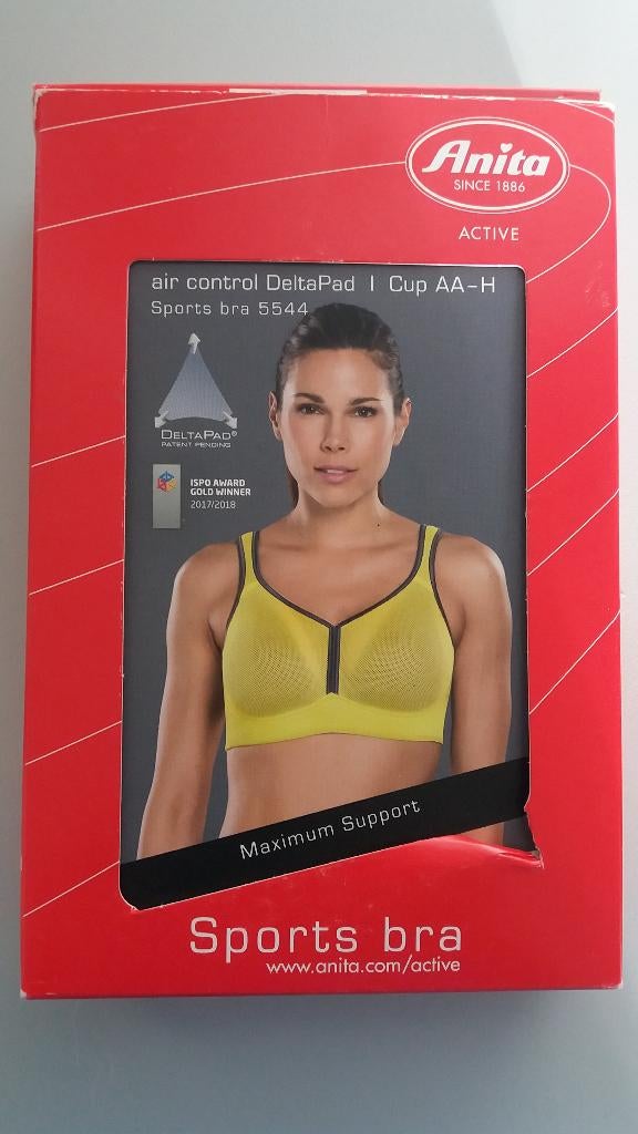 Anita Active air control Sport BH 65AA Gelb, Kleding | Dames, Ondergoed en Lingerie, Ophalen of Verzenden, Geel, BH