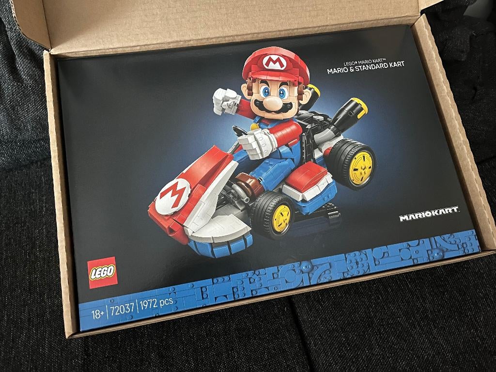 Lego 72037 Mario en standaardkart NIEUW in doos !!, Ophalen, Nieuw, Complete set, Lego