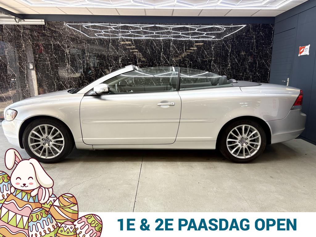 Volvo C70 Convertible 2.4i Momentum (bj 2008), Voorwielaandrijving, C70, Gebruikt, Zwart