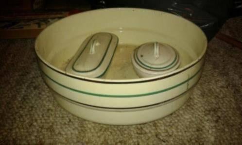 wasstel, Antiek en Kunst, Antiek | Servies compleet, Ophalen of Verzenden