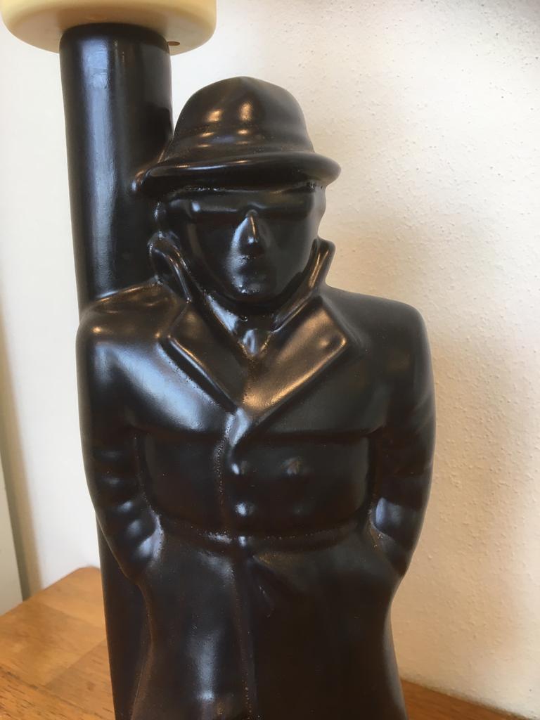 Vintage detective lamp. Jaren 80., Ophalen of Verzenden, Minder dan 30 watt, E27 (groot), Led-lamp