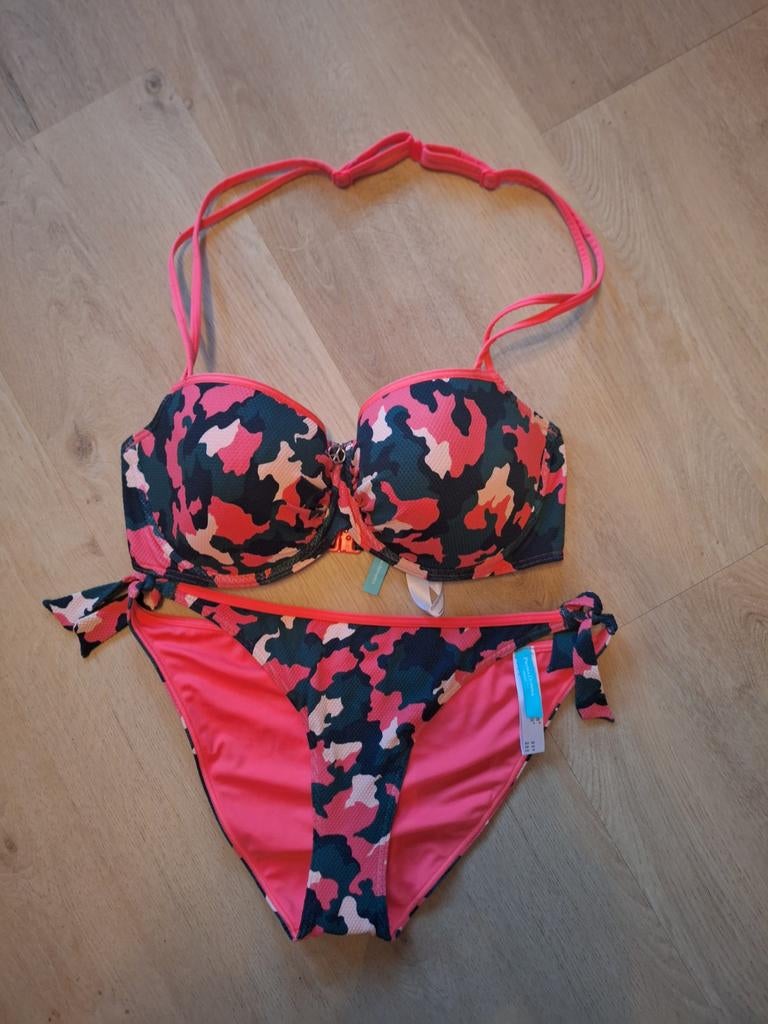 Prima Donna bikini maat 75E broekje 40, Kleding | Dames, Badmode en Zwemkleding, Ophalen of Verzenden, Nieuw, Blauw, Bikini