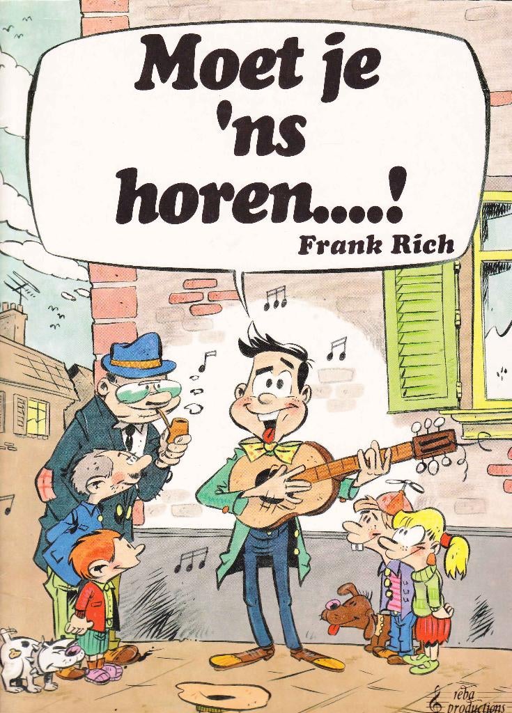 Moet je eens horen door frank Rich niet gebruikt boek ( m ), Verzenden, Zo goed als nieuw, Artiest of Componist, Gitaar
