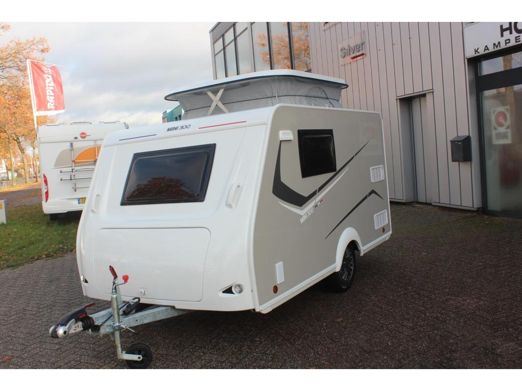 Trigano Mini Silver 300 MODEL 2025 AANBIEDING!, Caravans en Kamperen, Caravans, Overige typen, Standaardzit, Trigano, Tot en met 2