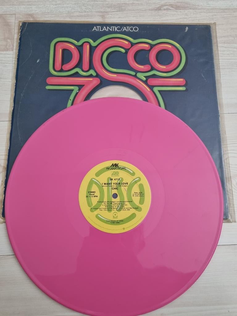 Chic - I Want Your Love - Roze Vinyl LP - Disco Klassieker, Cd's en Dvd's, Vinyl | Pop, Ophalen of Verzenden