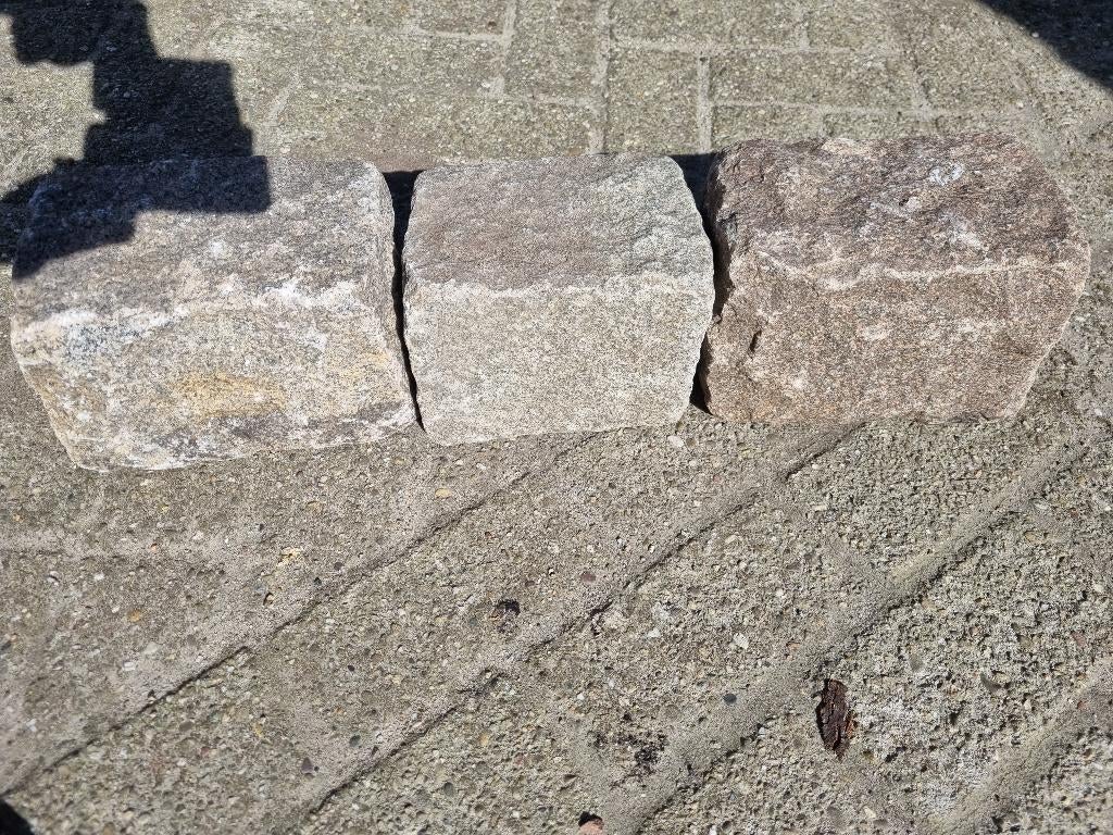 Te koop: Zweeds graniet kinderkoppen, Tuin en Terras, Tegels en Klinkers, Ophalen of Verzenden, Nieuw, Natuursteen, Overige typen