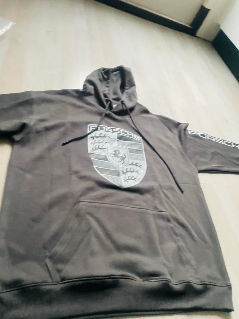Porsche Hoodie - Stijlvolle en Comfortabele Trui, Ophalen of Verzenden, Zo goed als nieuw, Overige maten, Grijs
