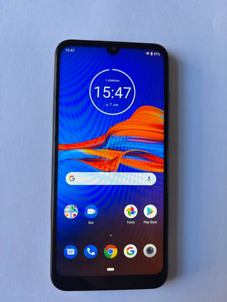 Motorola E6 plus, Gebruikt, Zwart, Touchscreen, Ophalen of Verzenden
