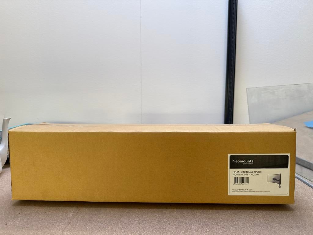 Neomounts Monitor Desk Mount FPMA-D960BLACKPLUS, Computers en Software, Monitoren, Ophalen, Nieuw, In hoogte verstelbaar