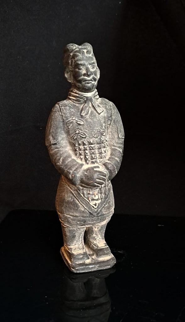 Terracotta Leger Beeldje - Chinese Krijger, Verzenden, Zo goed als nieuw