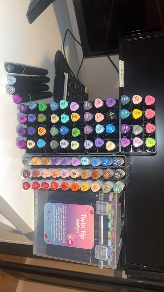 Decotime Alcohol-, Aqua- & Twinmarkers - Nieuwstaat! 13 euro, Ophalen, Zo goed als nieuw, Potlood of Stift