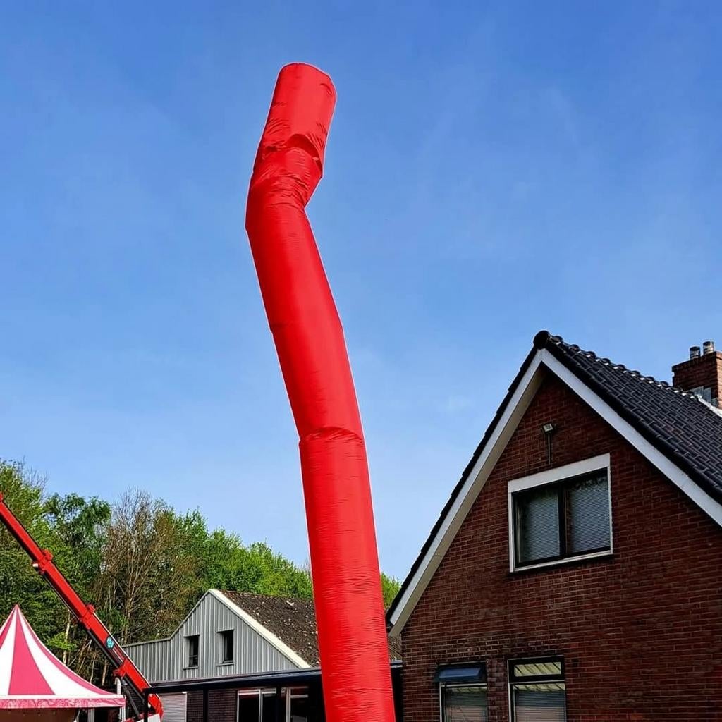 Skytube / skydancer te huur - 6 meter - met LED verlichting!, Ophalen of Verzenden, Zo goed als nieuw