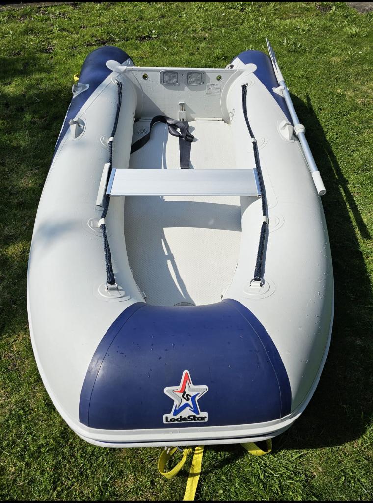 Lodestar NSA-260 rubberboot met Mercury 4PK 2tak, Watersport en Boten, Rubberboten, Gebruikt, Overige merken, Minder dan 70 pk