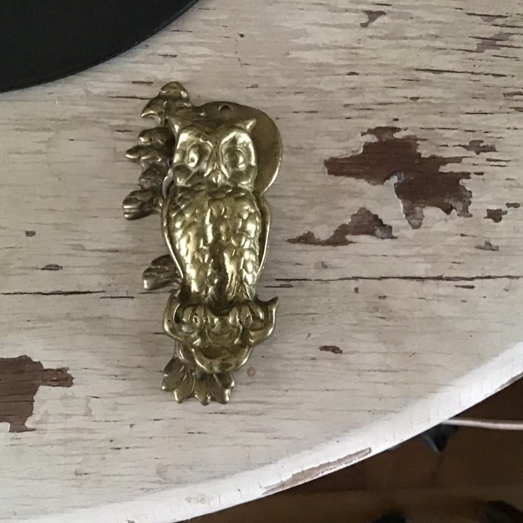 Messing deurkloppertje, Antiek en Kunst, Ophalen of Verzenden