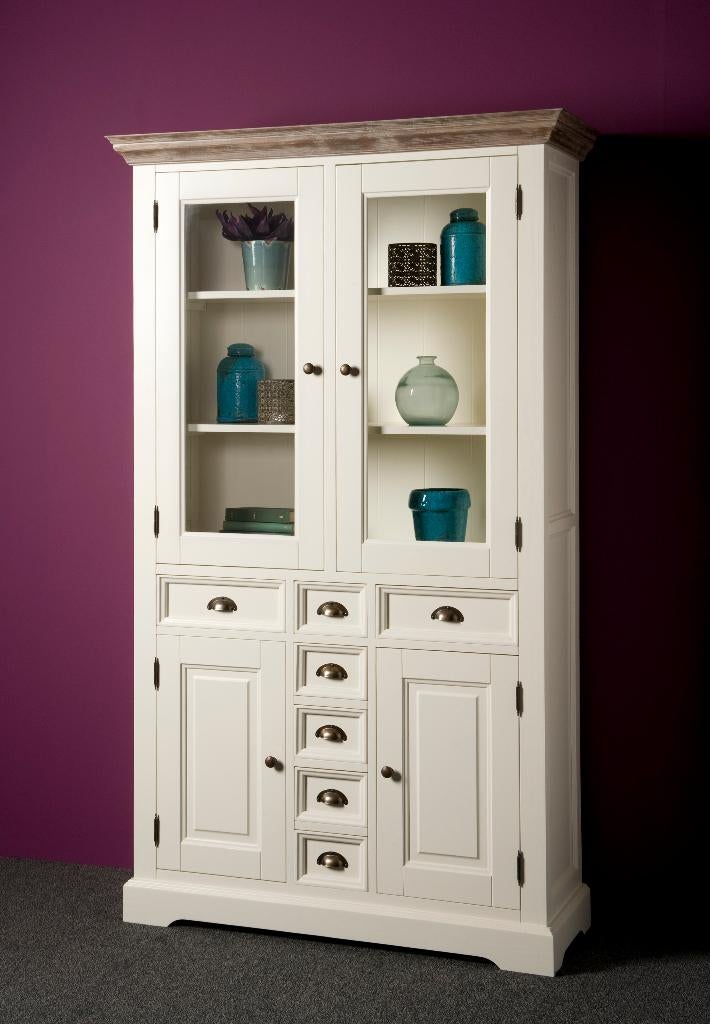 *10% KORTING* Landelijk Woonprogramma Fleur Gratis Bezorging, Huis en Inrichting, Kasten | Buffetkasten, 200 cm of meer, 150 tot 200 cm