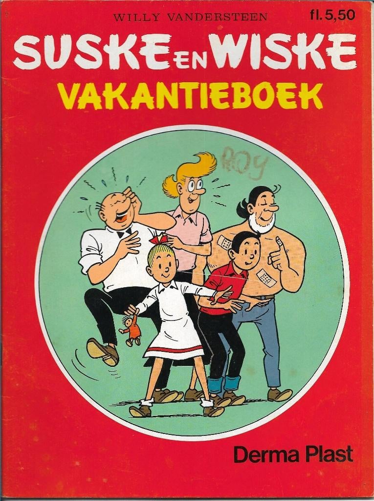 Suske en Wiske Vakantieboek - Dermaplast uitgave met HC, Eén stripboek, Verzenden, Gelezen