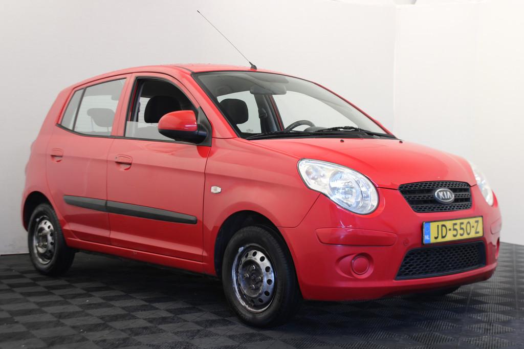 Kia Picanto 1.1 X-clusive (bj 2010), Auto's, Kia, Voorwielaandrijving, Stof, Gebruikt, Zwart